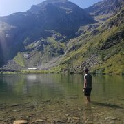 Hikers at Stierkarsee